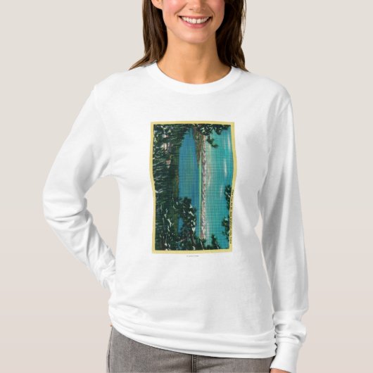 Ansicht von der Mt.-Rose HighwayLake Tahoe, CA T-Shirt (Vorderseite)