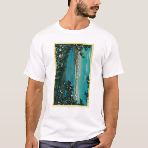Ansicht von der Mt.-Rose HighwayLake Tahoe, CA T-Shirt