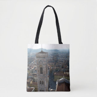 Ansicht von der Spitze des Duomo, Florenz Italien Tasche