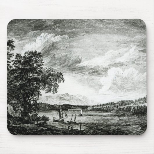 Ansicht von des Hudsons Fluss von Pakepsey Mousepad (Vorne)