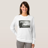 Ansicht von des Hudsons Fluss von Pakepsey T-Shirt (Vorne ganz)