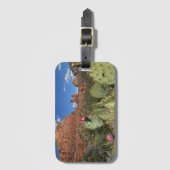 Ansicht von DoppelButtes | Sedona, Arizona Gepäckanhänger (Vorderseite Vertikal)