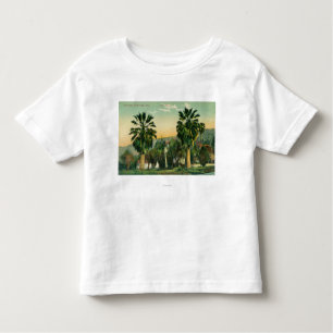 Ansicht von DoppelPalmsParaiso Frühlingen, CA Kleinkind T-shirt