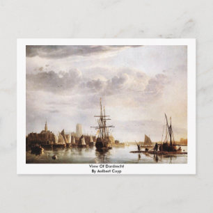 Ansicht von Dordrecht von Aelbert Cuyp Postkarte