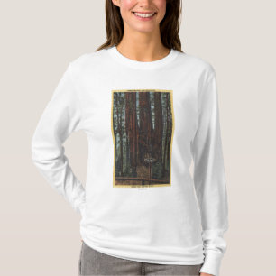 Ansicht von "drei Umgangsformen" am großen T-Shirt