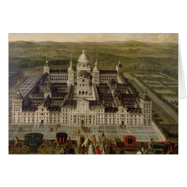 Ansicht von EL Escorial (Vorderseite (Horizontal))