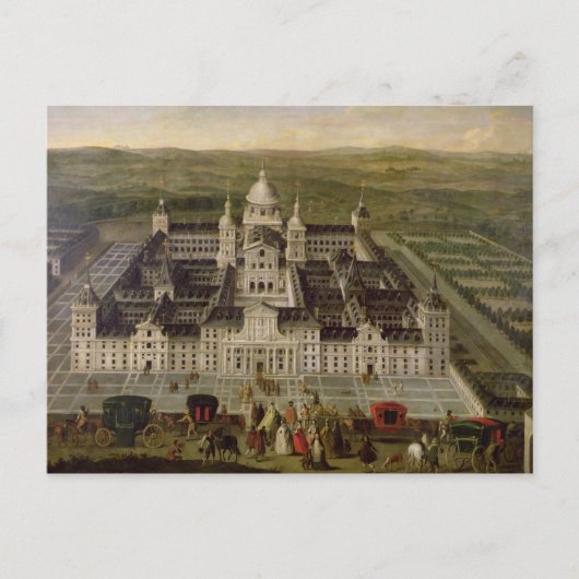 Ansicht von El Escorial Postkarte (Vorderseite)