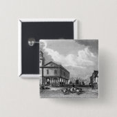 Ansicht von Faversham, Kent, 1832 Button (Vorne & Hinten)