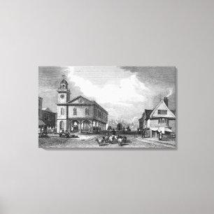 Ansicht von Faversham, Kent, 1832 Leinwanddruck