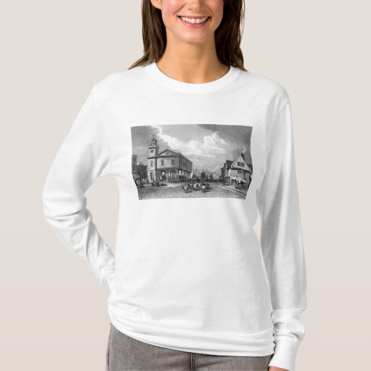 Ansicht von Faversham, Kent, 1832 T-Shirt (Vorderseite)
