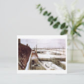 Ansicht von Fenster Studio, Van Gogh Fine Art Postkarte (Stehend Vorderseite)