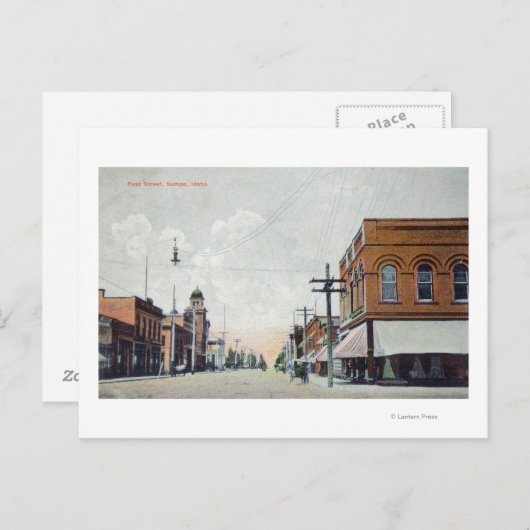 Ansicht von First StreetNampa, ID Postkarte (Vorne/Hinten)