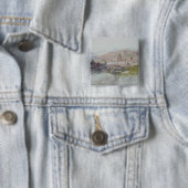 Ansicht von Florenz, 1837-39 Button (Beispiel)