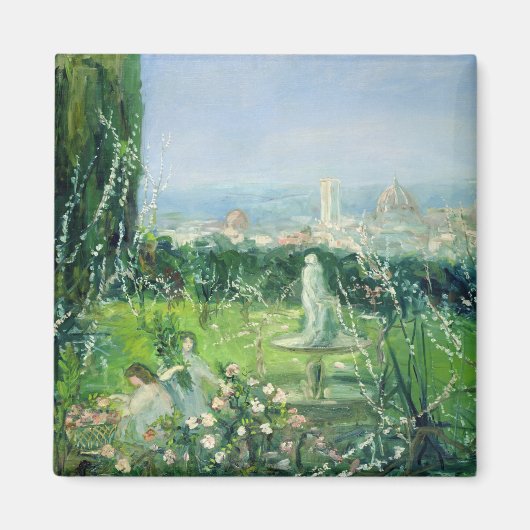 Ansicht von Florenz, c.1909 Magnet (Vorne)
