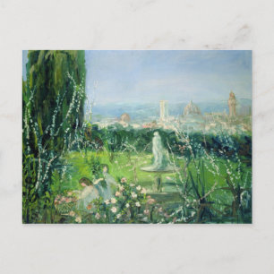Ansicht von Florenz, c.1909 Postkarte