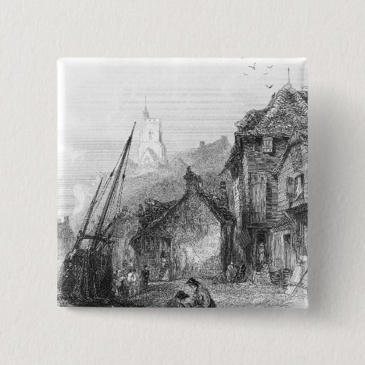 Ansicht von Folkestone Button (Vorderseite)