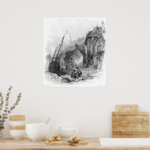 Ansicht von Folkestone Poster (Küche)