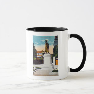 Ansicht von General Warrens Statue Tasse