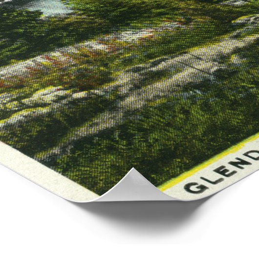 Ansicht von Glendale Poster (Ecke)