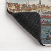 Ansicht von Gravesend mit Truppen Mousepad (Ecke)