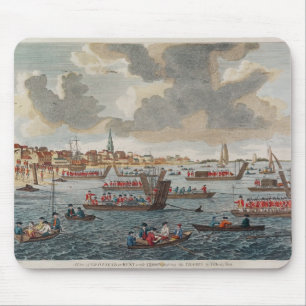 Ansicht von Gravesend mit Truppen Mousepad