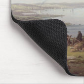 Ansicht von Greenock, Schottland Mousepad (Ecke)