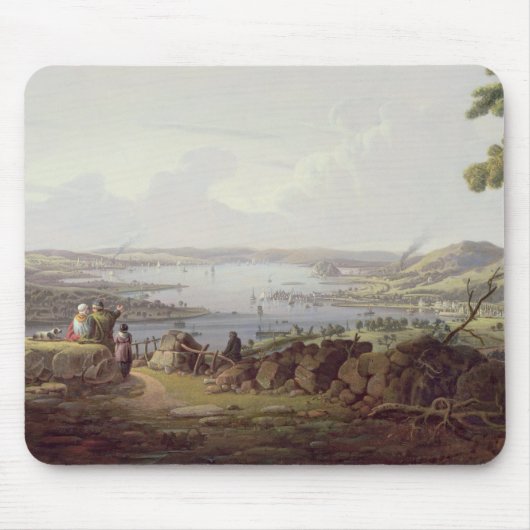 Ansicht von Greenock, Schottland Mousepad (Vorne)