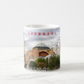 Ansicht von Hagia Sophia. (Hagia Sophia Museum). Kaffeetasse (Mittel)