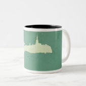 Ansicht von Hamburg Zweifarbige Tasse (VorderseiteRechts)