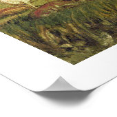 Ansicht von Hampton Court aus Nordwesten, c.1806 Poster (Ecke)