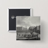 Ansicht von Hannover-Quadrat, graviert von Robert Button (Vorne & Hinten)