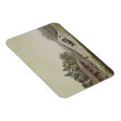 Ansicht von Hauptstadt Hill, Washington (Farbgravu Magnet (Rechte Seite)