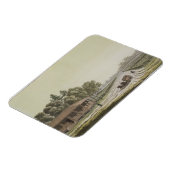 Ansicht von Hauptstadt Hill, Washington (Farbgravu Magnet (Linke Seite)