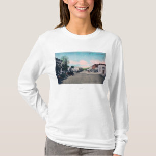 Ansicht von HauptStreetLakeport, CA T-Shirt