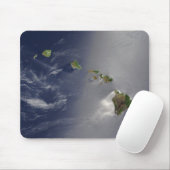 Ansicht von Hawaii vom Raum Mousepad (Mit Mouse)