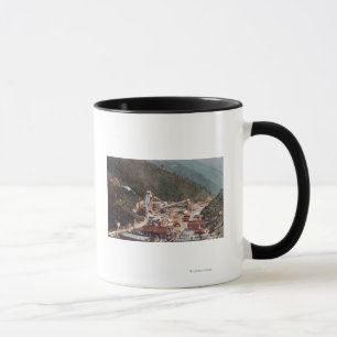 Ansicht von Hecla Bergwerk schauend hinunter die Tasse