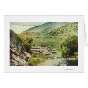 Ansicht von heißem Sulphur Springs auf der Moffat