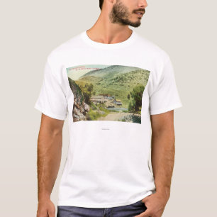Ansicht von heißem Sulphur Springs auf der Moffat T-Shirt
