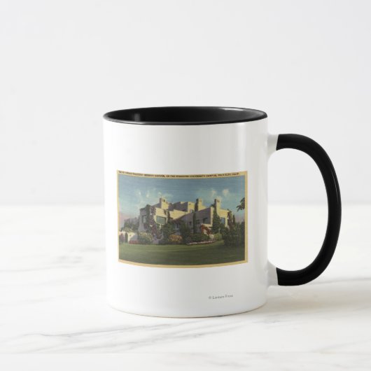 Ansicht von Herbert Hoover's Zuhause, Stanford U. Tasse (Rechts)