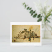 Ansicht von Het Steen (F1351) Van Gogh Fine Art Postkarte (Stehend Vorderseite)