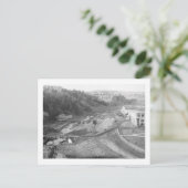 Ansicht von Hot Springs, SD-Foto Postkarte (Stehend Vorderseite)