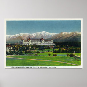 Ansicht von Hotel Mt Washington, Poster