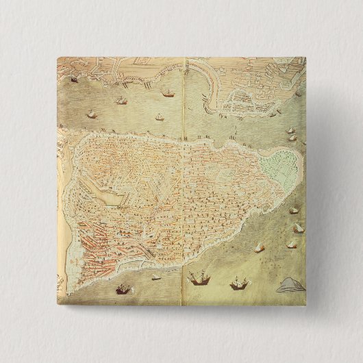 Ansicht von Istanbul Button (Vorderseite)