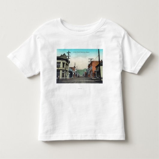 Ansicht von Jackson StreetRoseburg ODER Kleinkind T-shirt (Vorderseite)