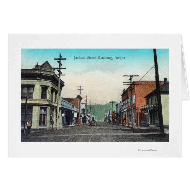 Ansicht von Jackson StreetRoseburg, OR (Vorderseite (Horizontal))