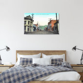 Ansicht von Jackson StreetRoseburg, OR Leinwanddruck (Insitu (Schlafzimmer))