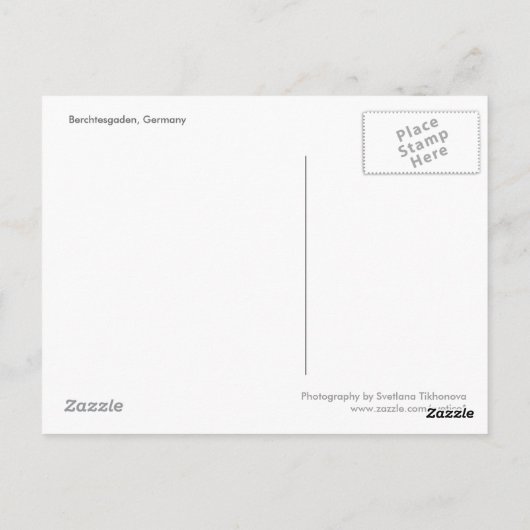 Ansicht von Jenner Postkarte (Rückseite)