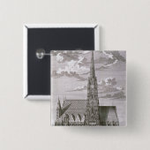 Ansicht von Kathedrale St. Stephan Button (Vorne & Hinten)