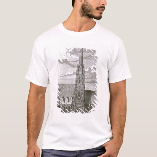 Ansicht von Kathedrale St. Stephan T-Shirt (Vorderseite)