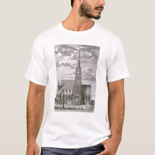 Ansicht von Kathedrale St. Stephan T-Shirt